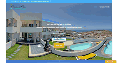 Desktop Screenshot of miradordelmarvillas.com